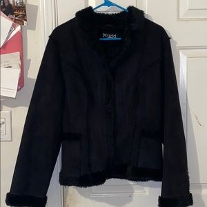 Mudd brand Faux Fur Button up Coat